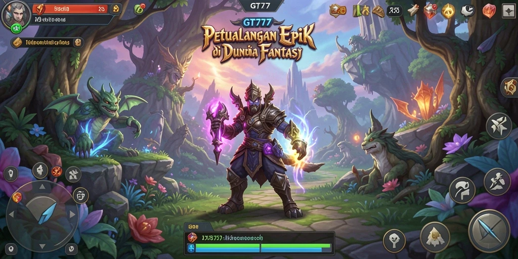 Tampilan gameplay menakjubkan dari petualangan seru di GT777.