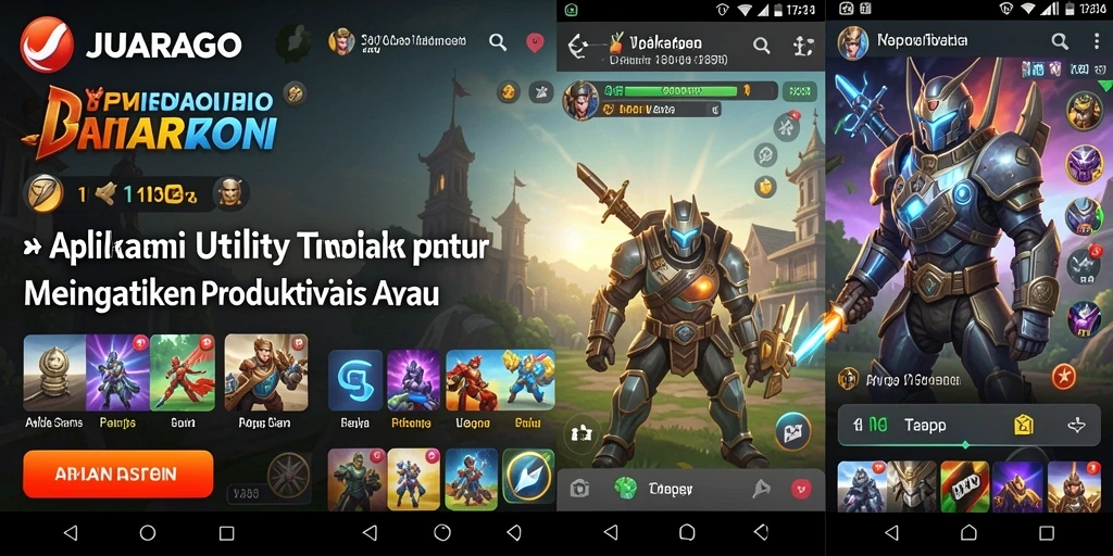 Tampilan aplikasi JUARAGO yang sederhana dan efektif dalam pengelolaan tugas.