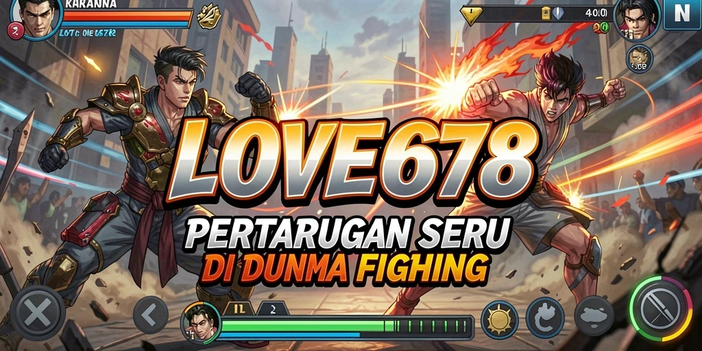 Gameplay intens dari LOVE678 dengan pertarungan yang seru.