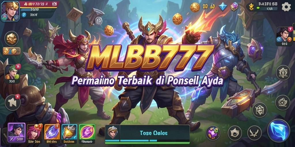 Screenshot utama MLBB777 menampilkan gameplay Kasino yang seru.