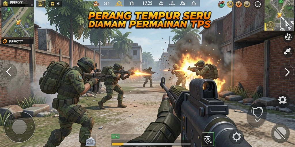 Tampilan menarik dari gameplay intens PPRRYY.