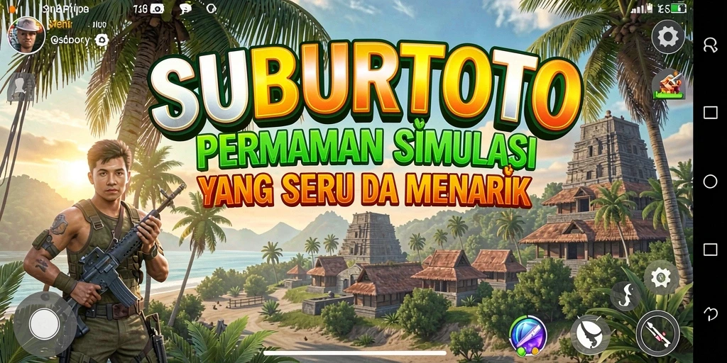 Gameplay SUBURTOTO yang menarik dengan grafik yang menawan.
